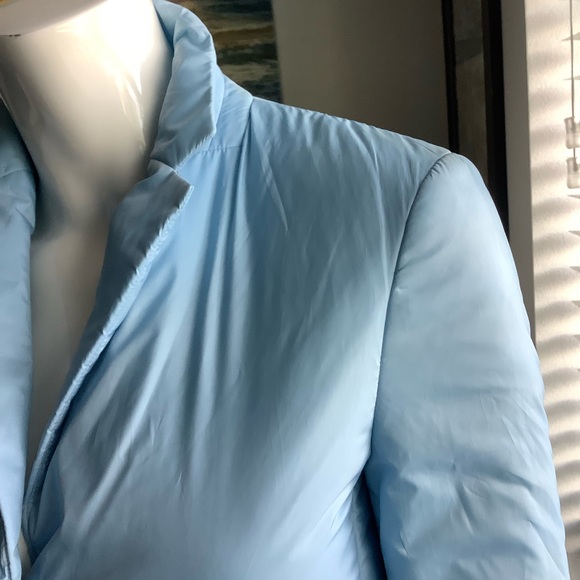 Theory Light Blue Puffer Blazer - Picture 5 of 6